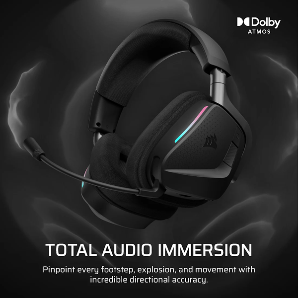 Tai nghe không dây Corsair VOID MAX, Carbon CA-9011388-WW