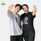  Áo thun cổ tròn COTTON in hình âm nhạc - Nhóm, lớp 01 