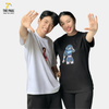  Áo thun cổ tròn COTTON in hình âm nhạc - Nhóm, lớp 01 