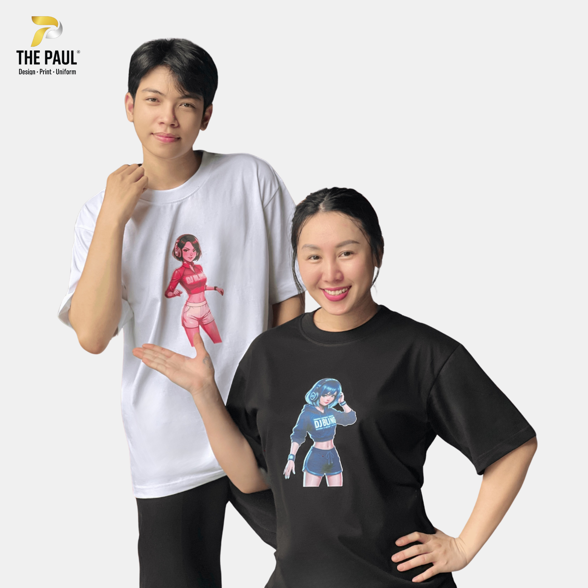  Áo thun cổ tròn COTTON in hình âm nhạc - Nhóm, lớp 01 