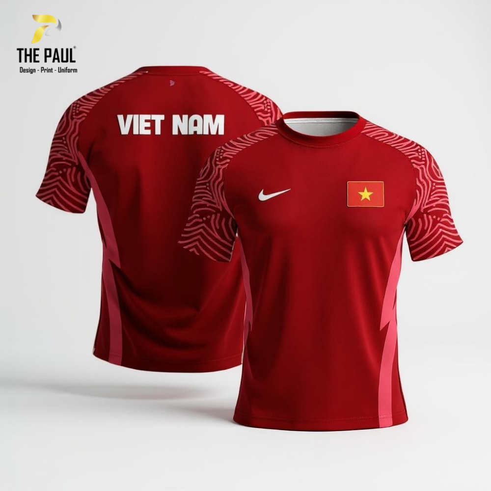  Áo thun cổ tròn Raplan chuyển nhiệt Việt Nam 