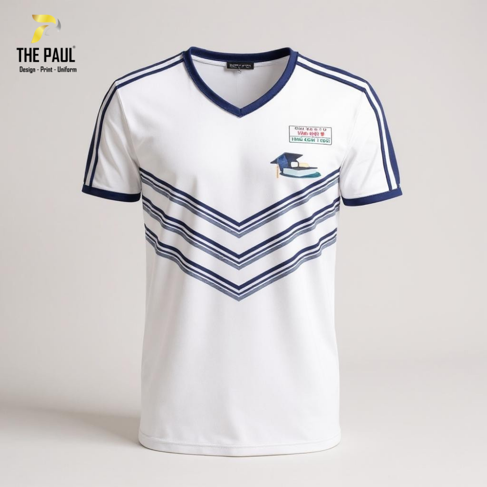  Áo thun cổ tim Tân Quy 