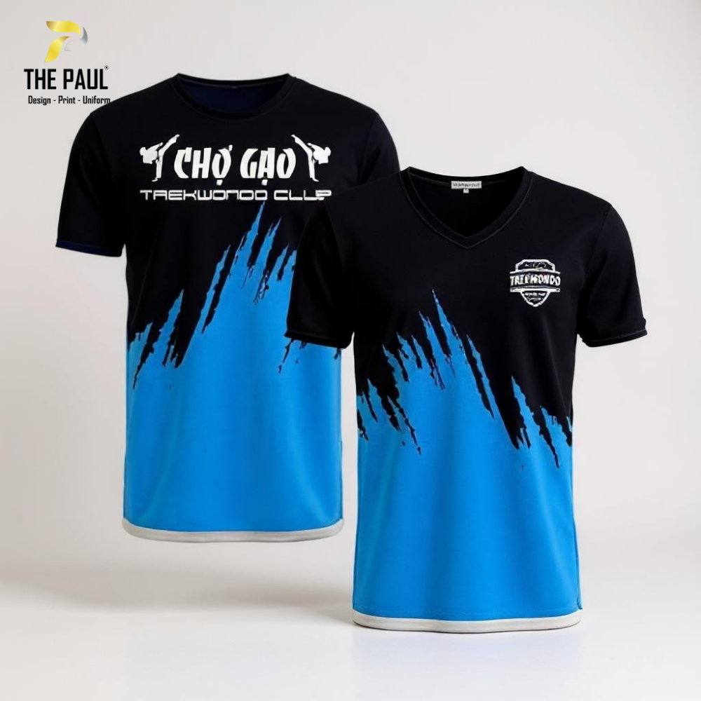  Áo thun cổ tim Chợ gạo Nguyên Lâm 