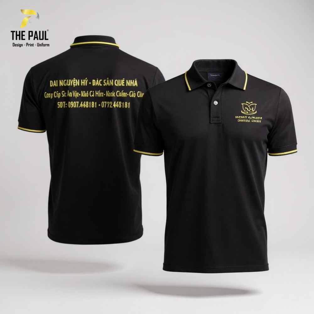  Áo thun cổ trụ Nhà Hàng Đại Nguyện Hỷ 