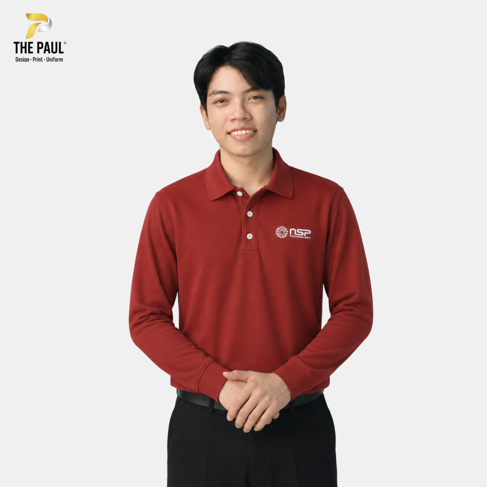  Áo thun tay dài Nhân Sinh Phúc - Đồng phục doanh nghiệp ngoài trời 