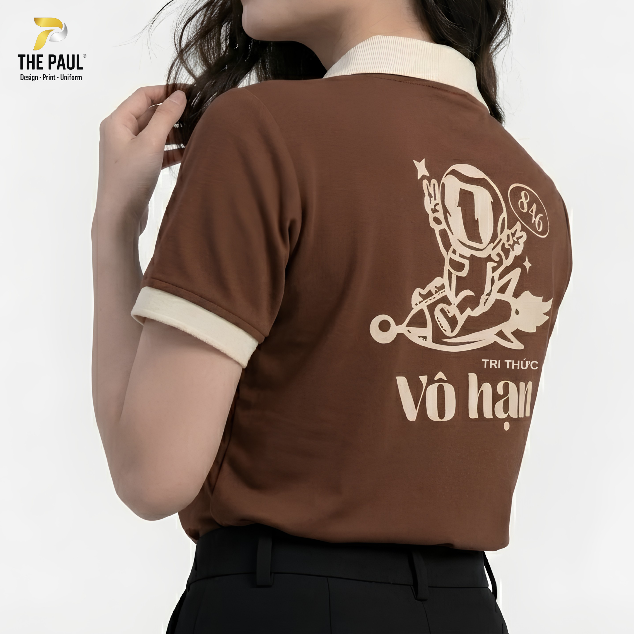  Áo thun polo Lớp 8A6 - Đồng phục nhóm, lớp 