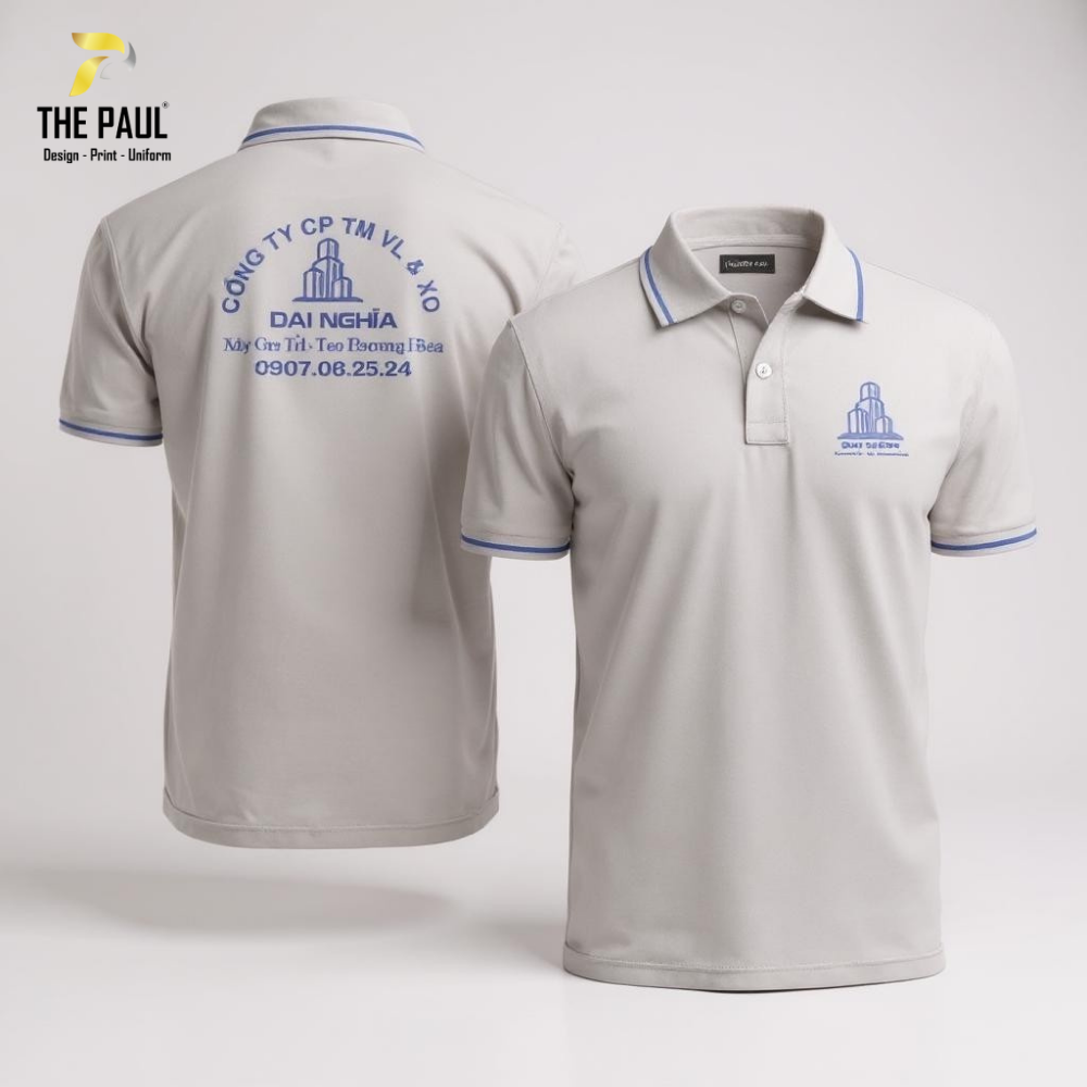  Áo thun cổ trụ Đại Nghĩa 