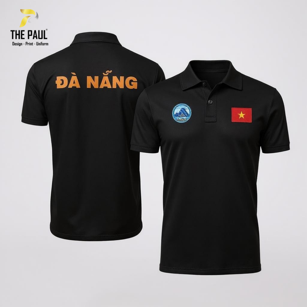  Áo thun cổ trụ Đà Nẵng 