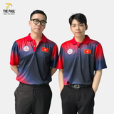  Áo thun polo Teakwondo phối xanh đỏ - Thể thao 02 