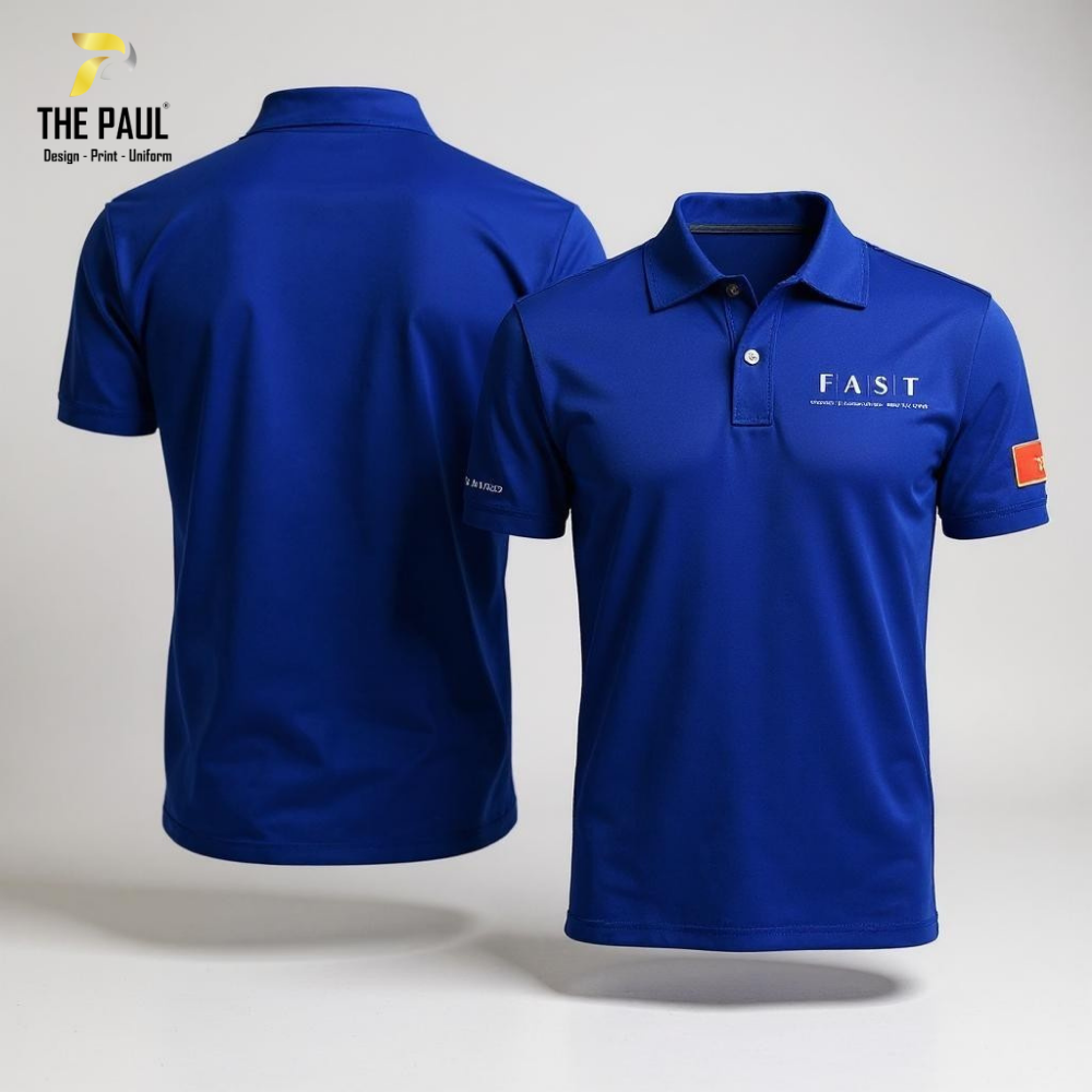  Áo thun cổ trụ doanh nghiệp FAST central Group 