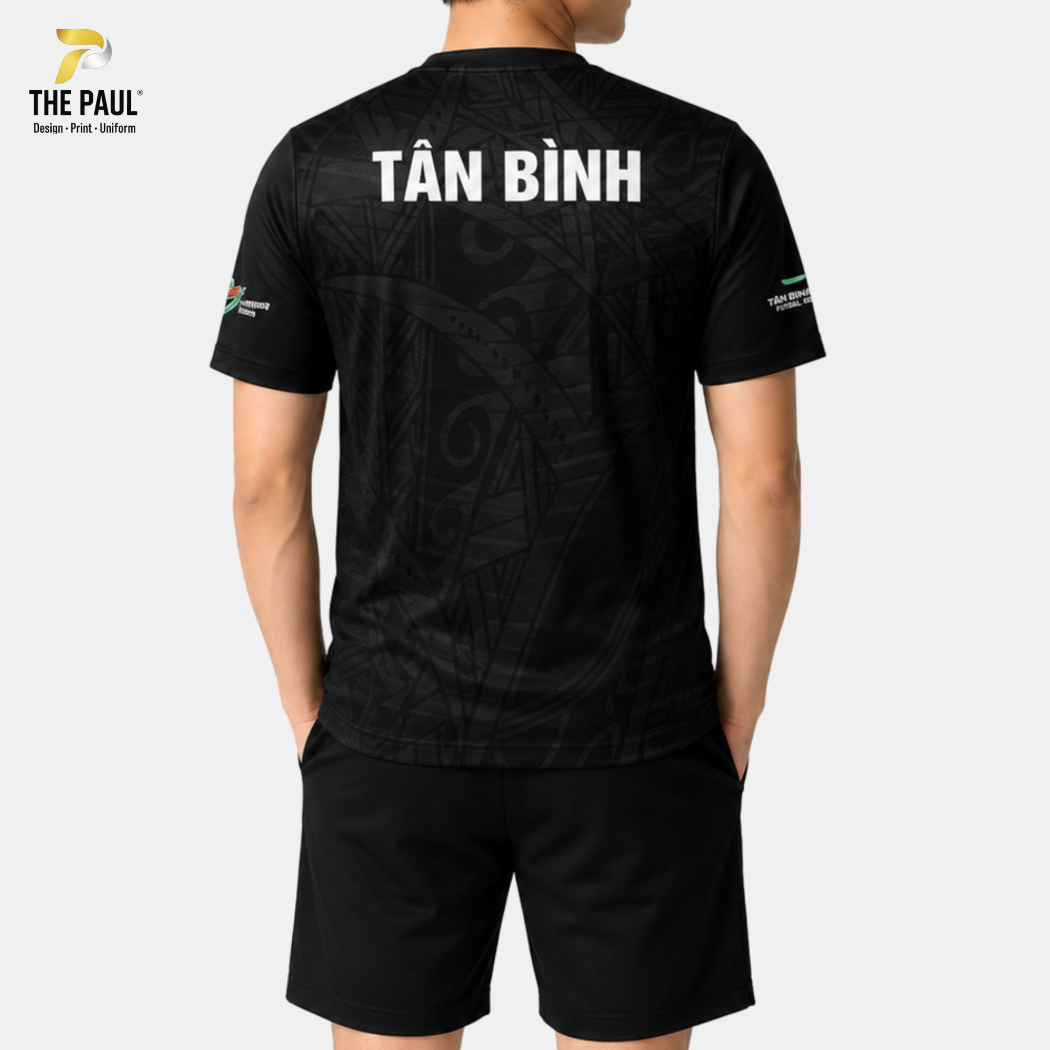  Áo thun cổ tròn họa tiết ẩn Taekwondo Tân Bình - Thể thao 48 
