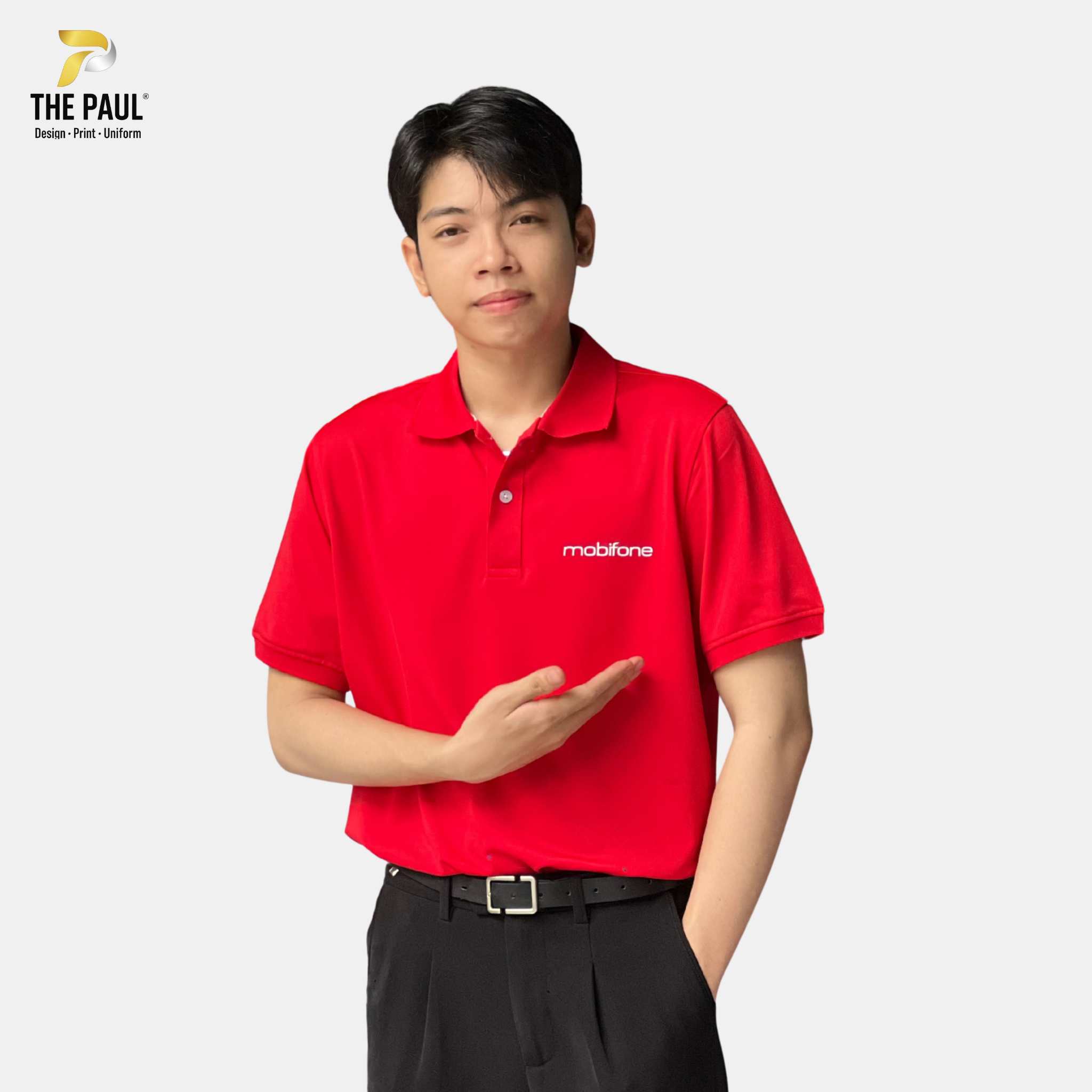  Áo thun polo MobiFone - Đồng phục doanh nghiệp 04 