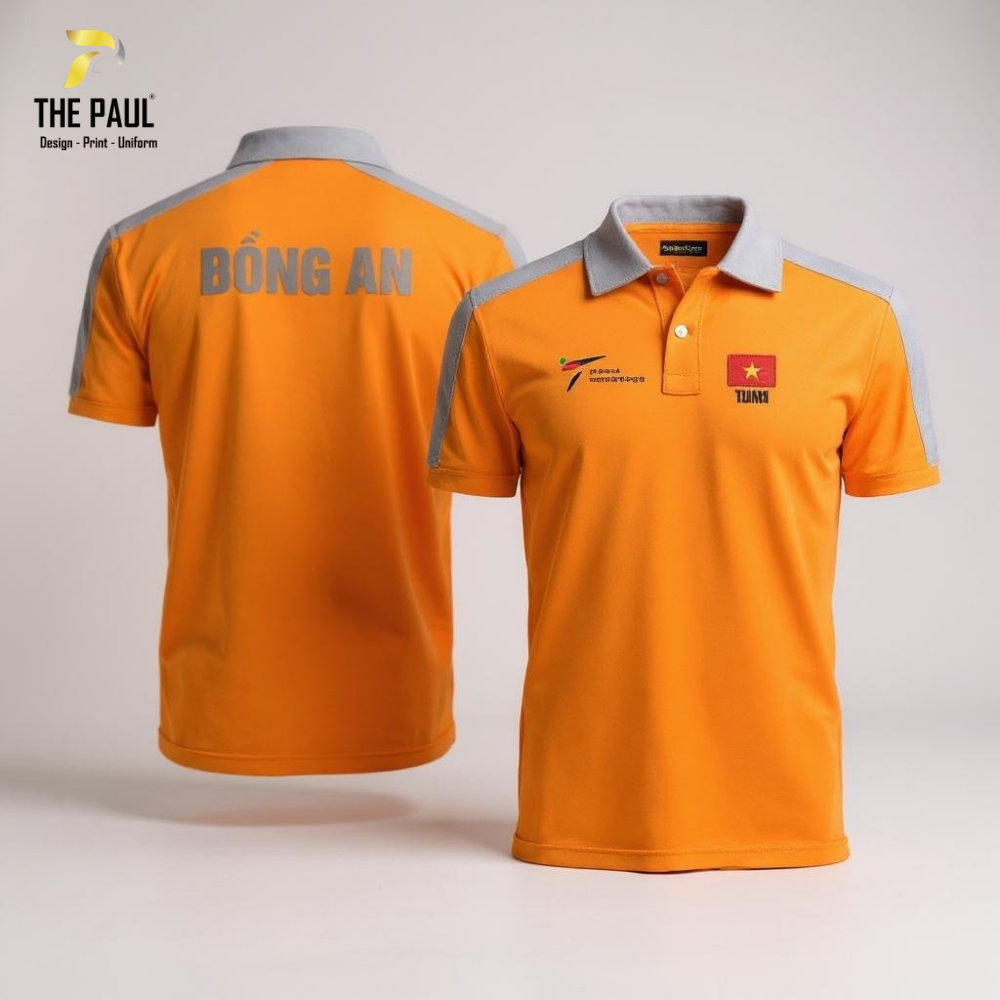  Áo thun cổ trụ Đồng An 