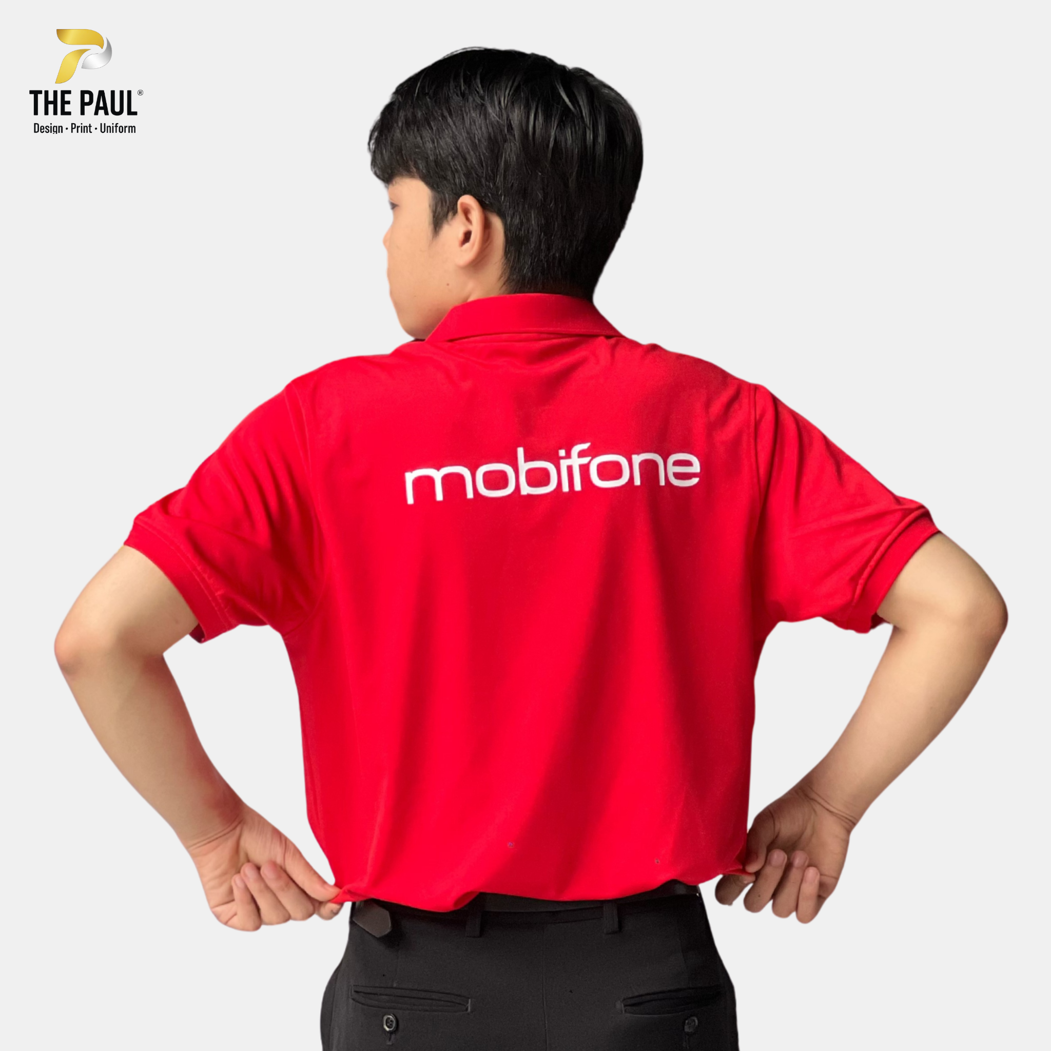  Áo thun polo MobiFone - Đồng phục doanh nghiệp 04 