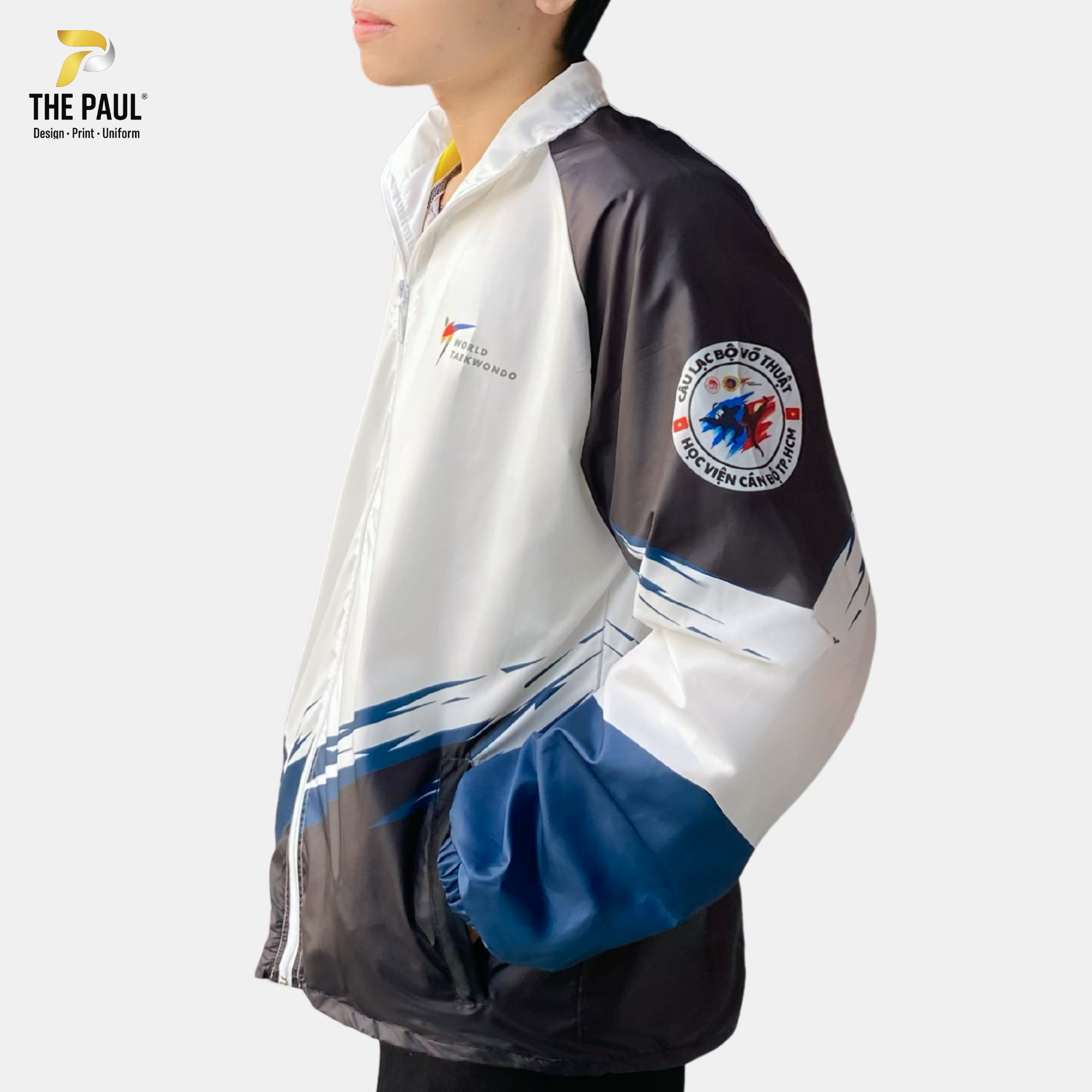  Áo khoác gió Taekwondo CLB HCA 
