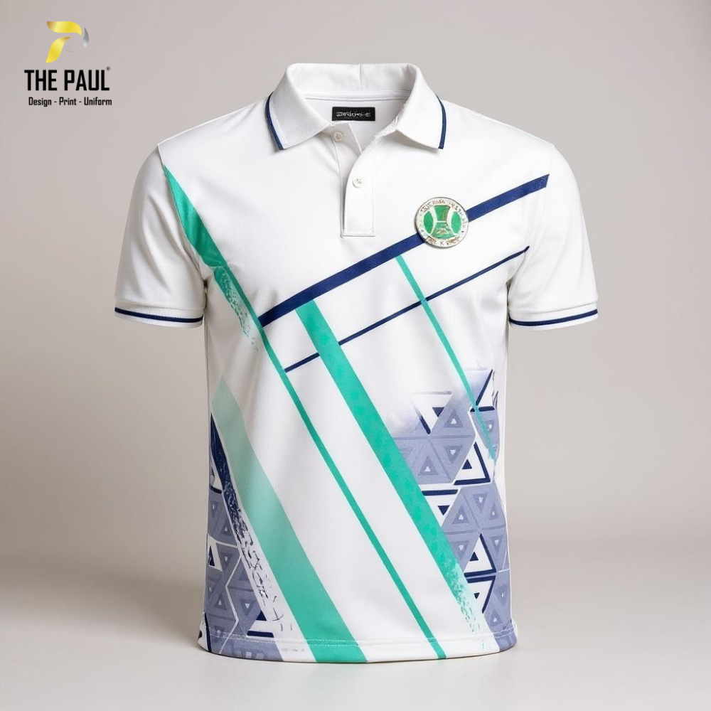  Áo thun cổ trụ Hòa Sport 