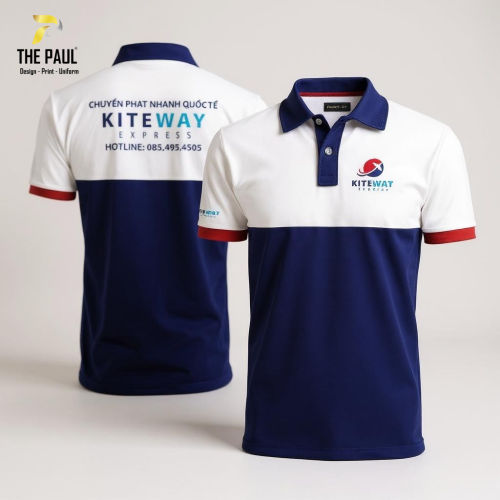  Áo thun cổ trụ Kiteway 