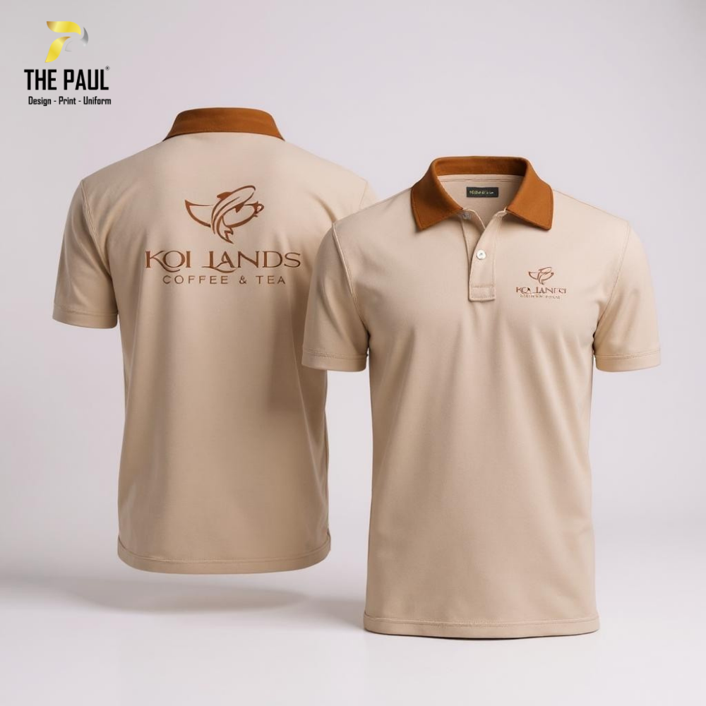  Áo thun cổ trụ KOI Land 