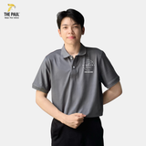  Áo thun polo xám, vải cá sấu poly - Nhà hàng F&B 04 