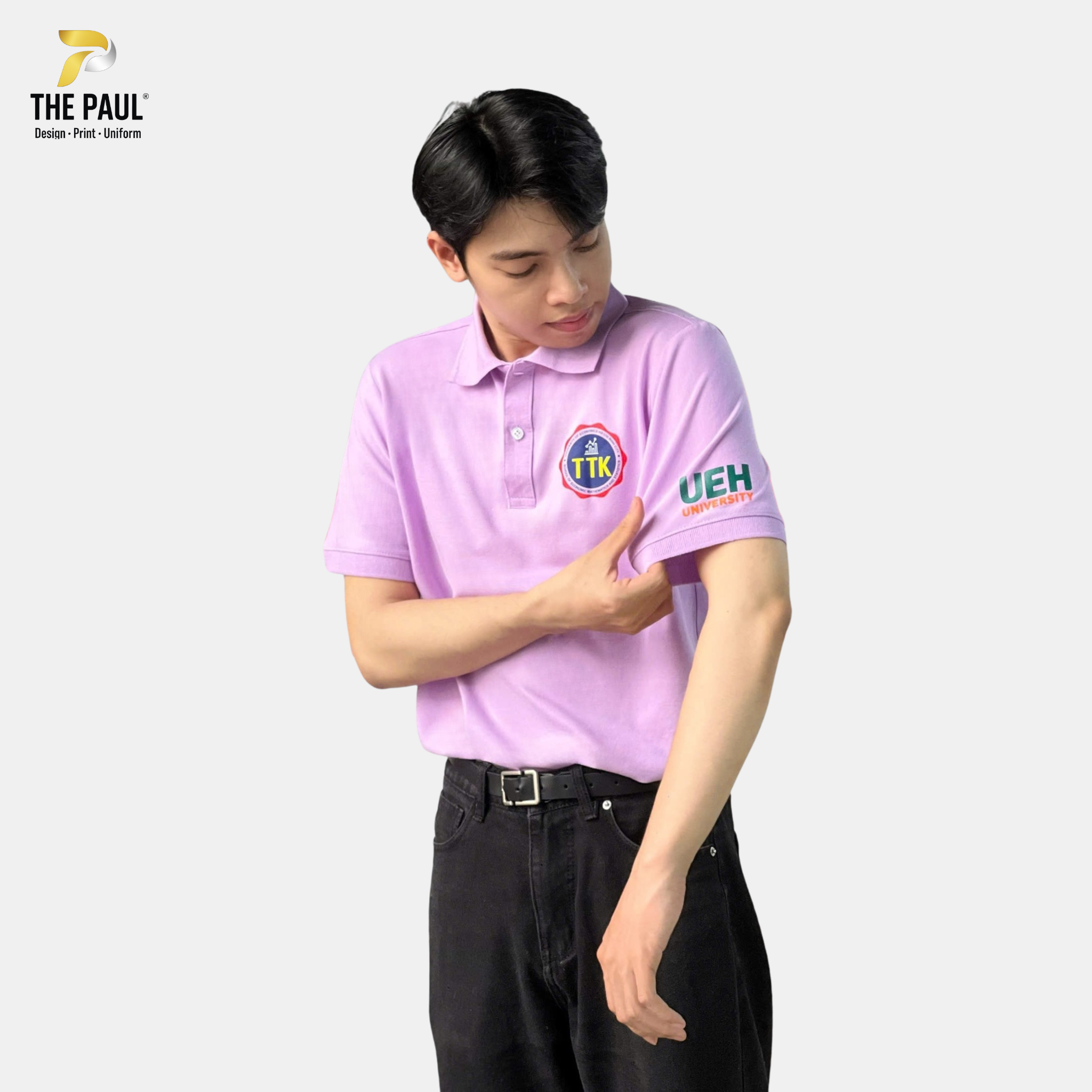  Áo thun polo Khoa Toán Thống Kê Đại Học Kinh Tế HCM - Áo nhóm, lớp 01 