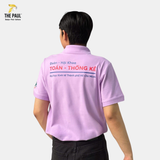  Áo thun polo Khoa Toán Thống Kê Đại Học Kinh Tế HCM - Áo nhóm, lớp 01 
