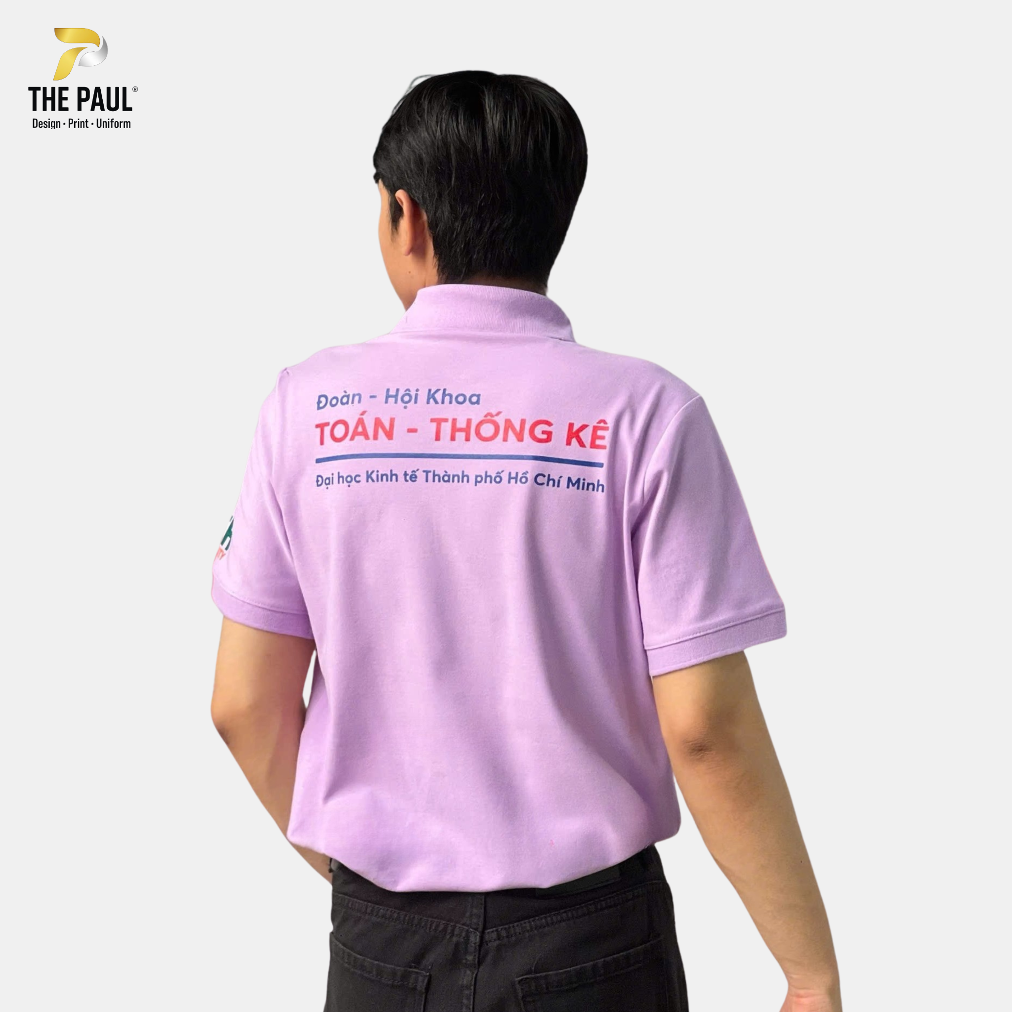  Áo thun polo Khoa Toán Thống Kê Đại Học Kinh Tế HCM - Áo nhóm, lớp 01 
