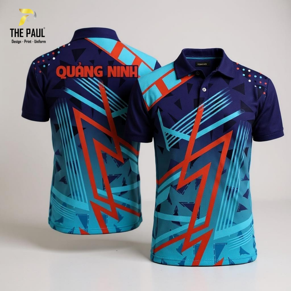  Áo thun chuyển nhiệt cổ trụ Quảng Ninh 