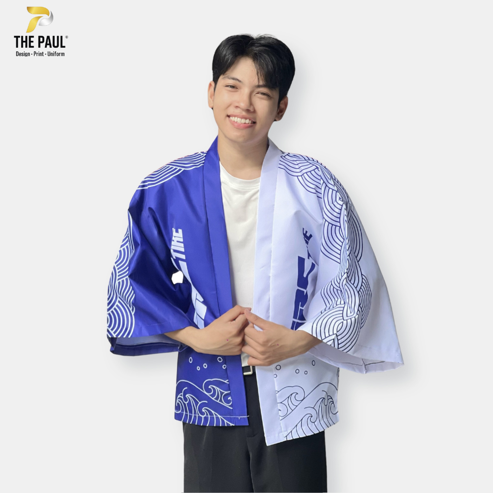  Áo khoác ngoài KIMONO - Đồng phục nhà hàng 