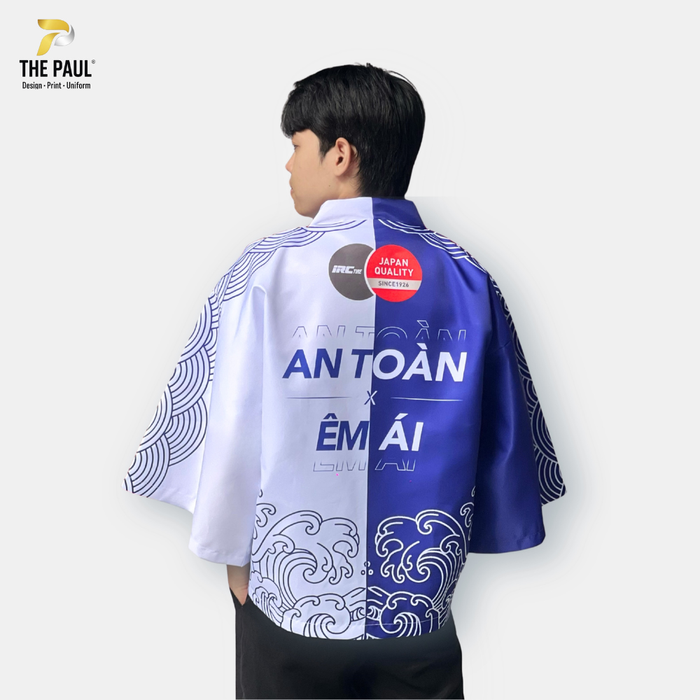  Áo khoác ngoài KIMONO - Đồng phục nhà hàng 