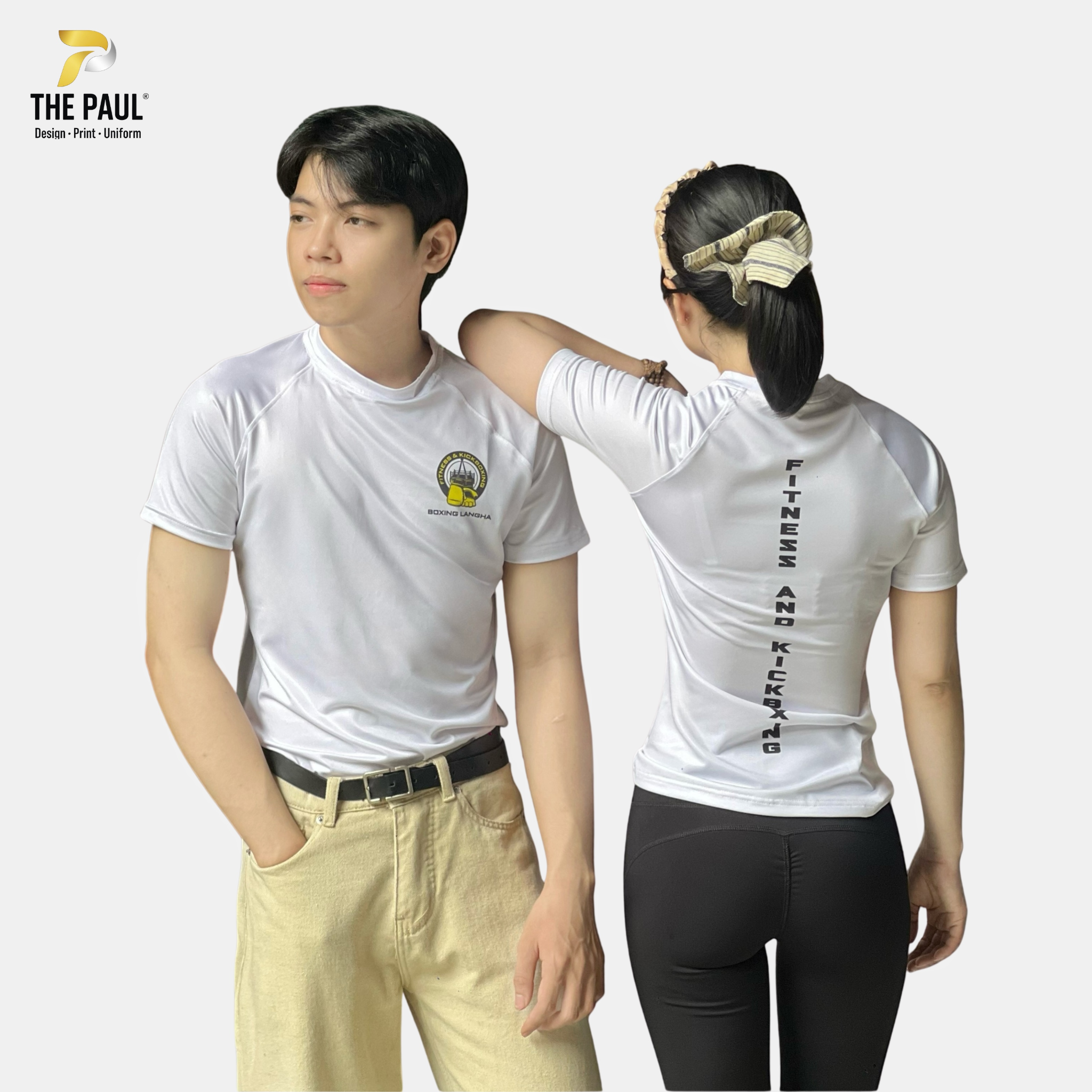  Áo thun cổ tròn ôm body - Thể thao 04 