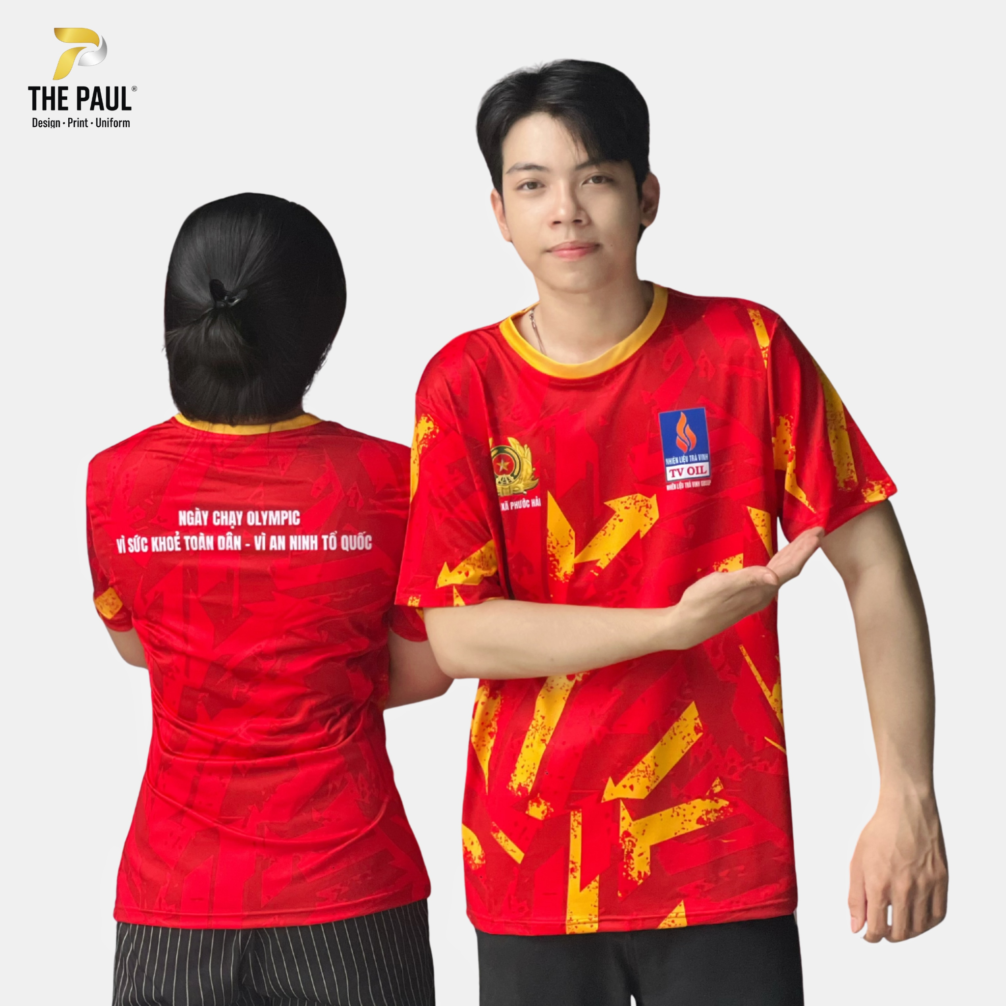  Áo thun cổ tròn ngày hội OLYMPIC - Thể thao 05 