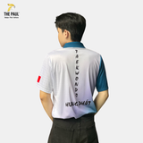 Áo thun cổ trụ Taekwondo vải interlock - Thể thao 06 