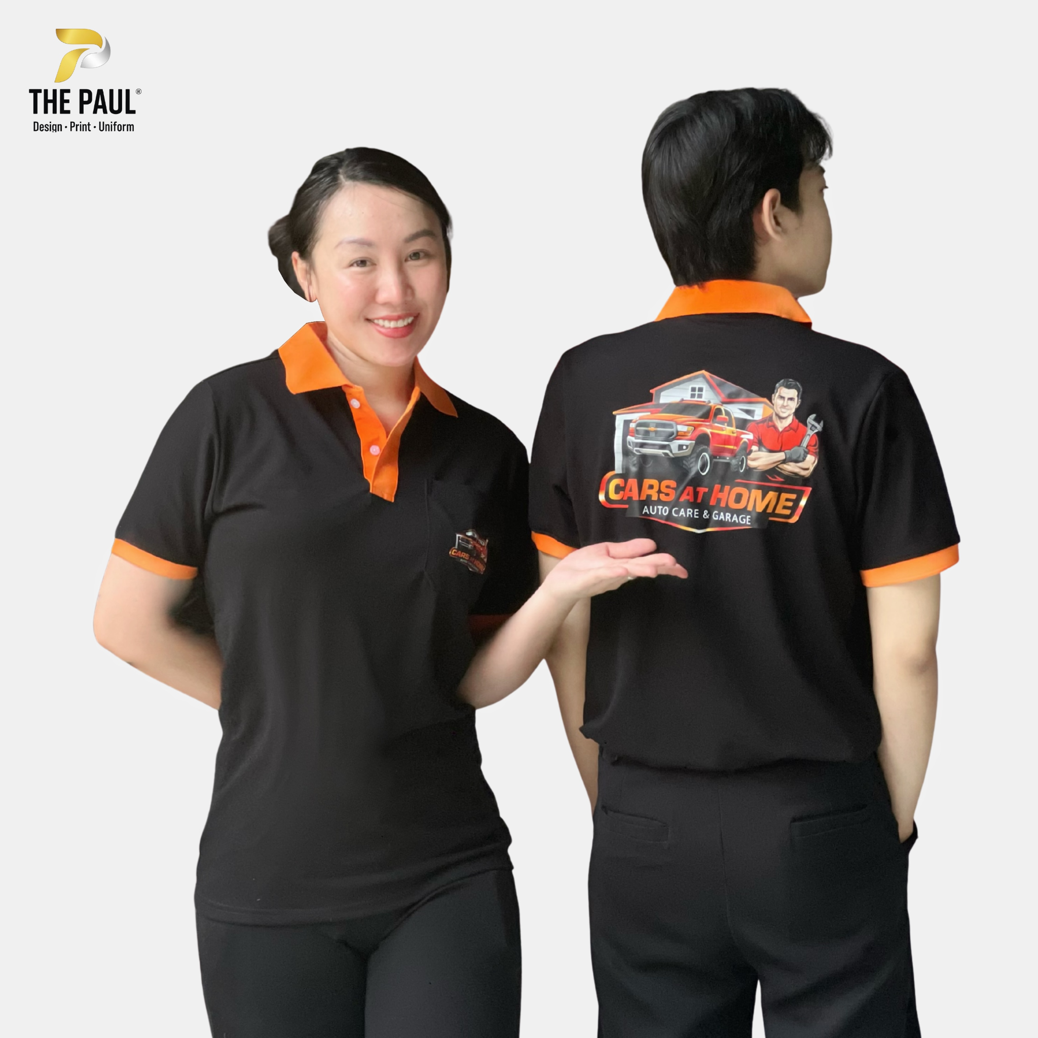  Áo thun polo ngành Auto Care & Garage - Đồng phục doanh nghiệp 09 