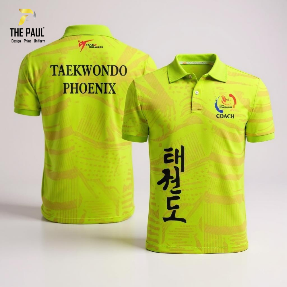  Áo thun cổ trụ Tae Phoniex 