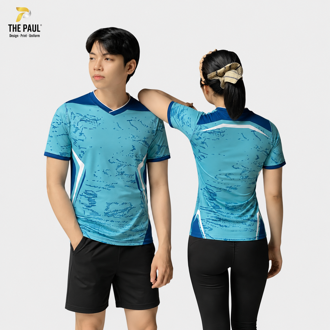  Áo thun cổ tim Thể thao Pickleball - Thể thao 46 