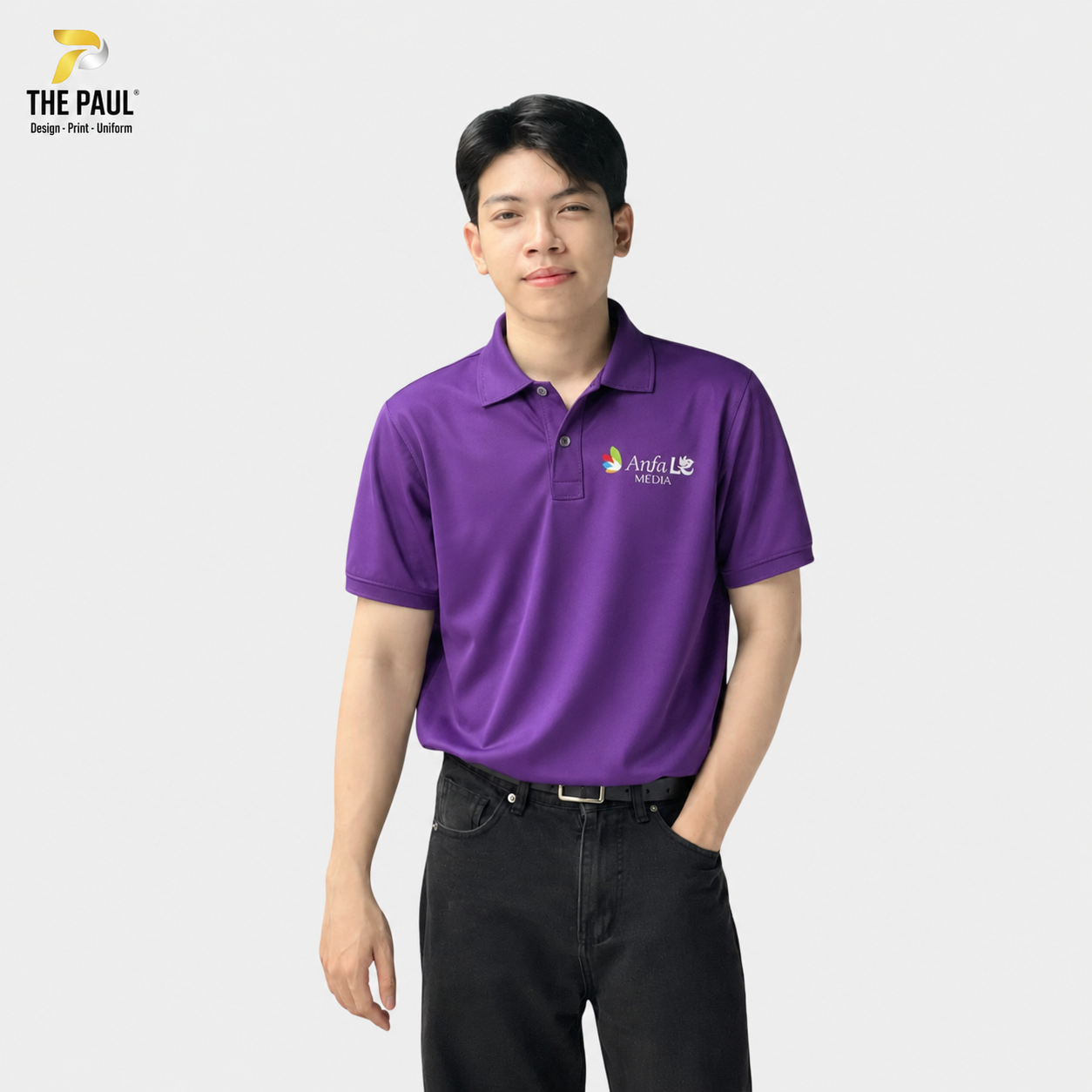  Áo thun polo Anfa Media - Đồng phục doanh nghiệp 13 