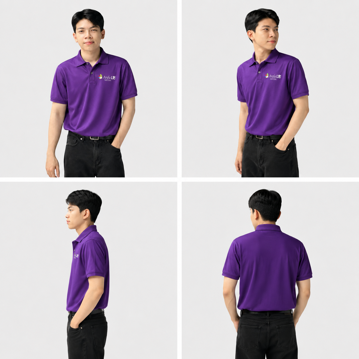  Áo thun polo Anfa Media - Đồng phục doanh nghiệp 13 