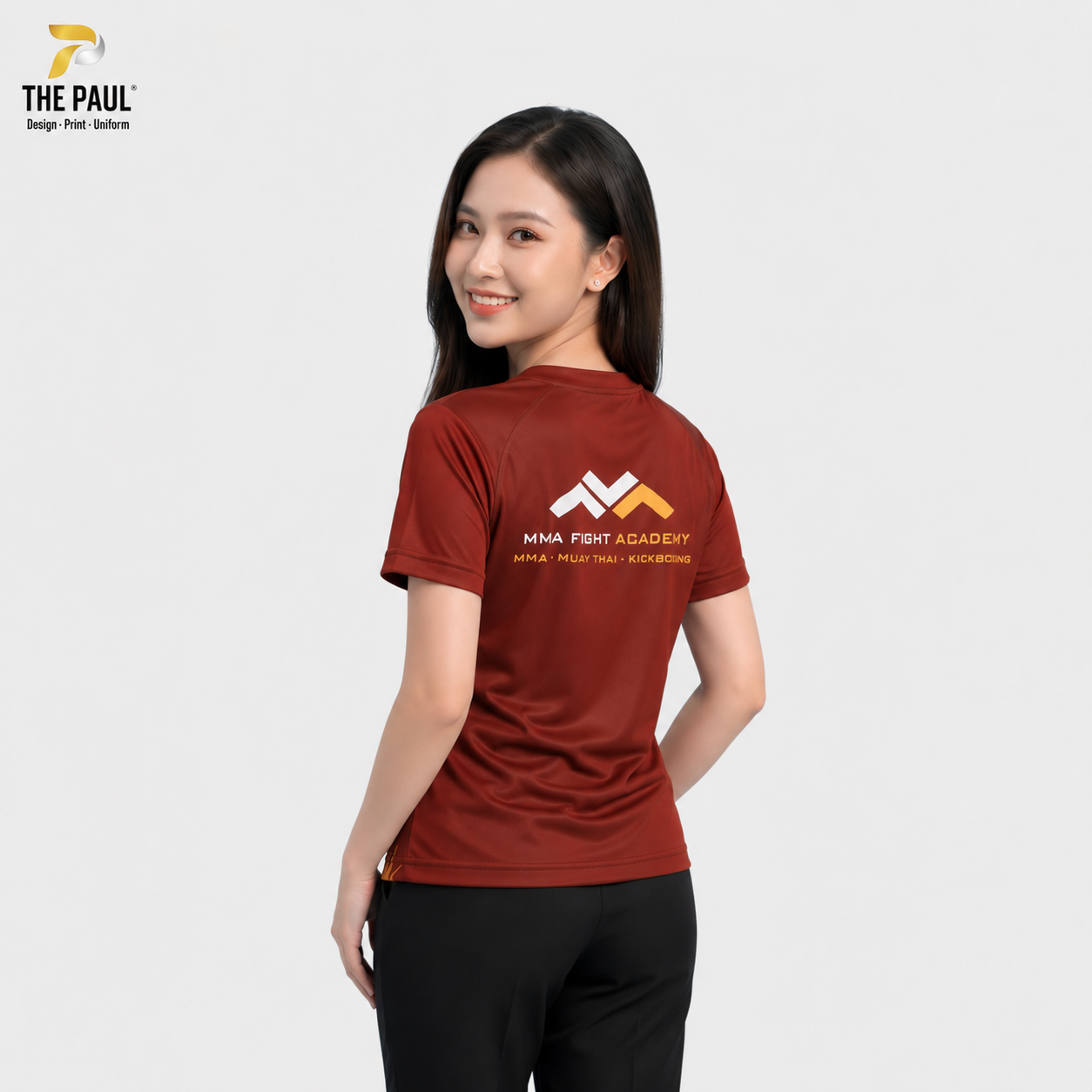  Áo thun cổ tròn Raplan chuyển nhiệt MMA Fight Academy 