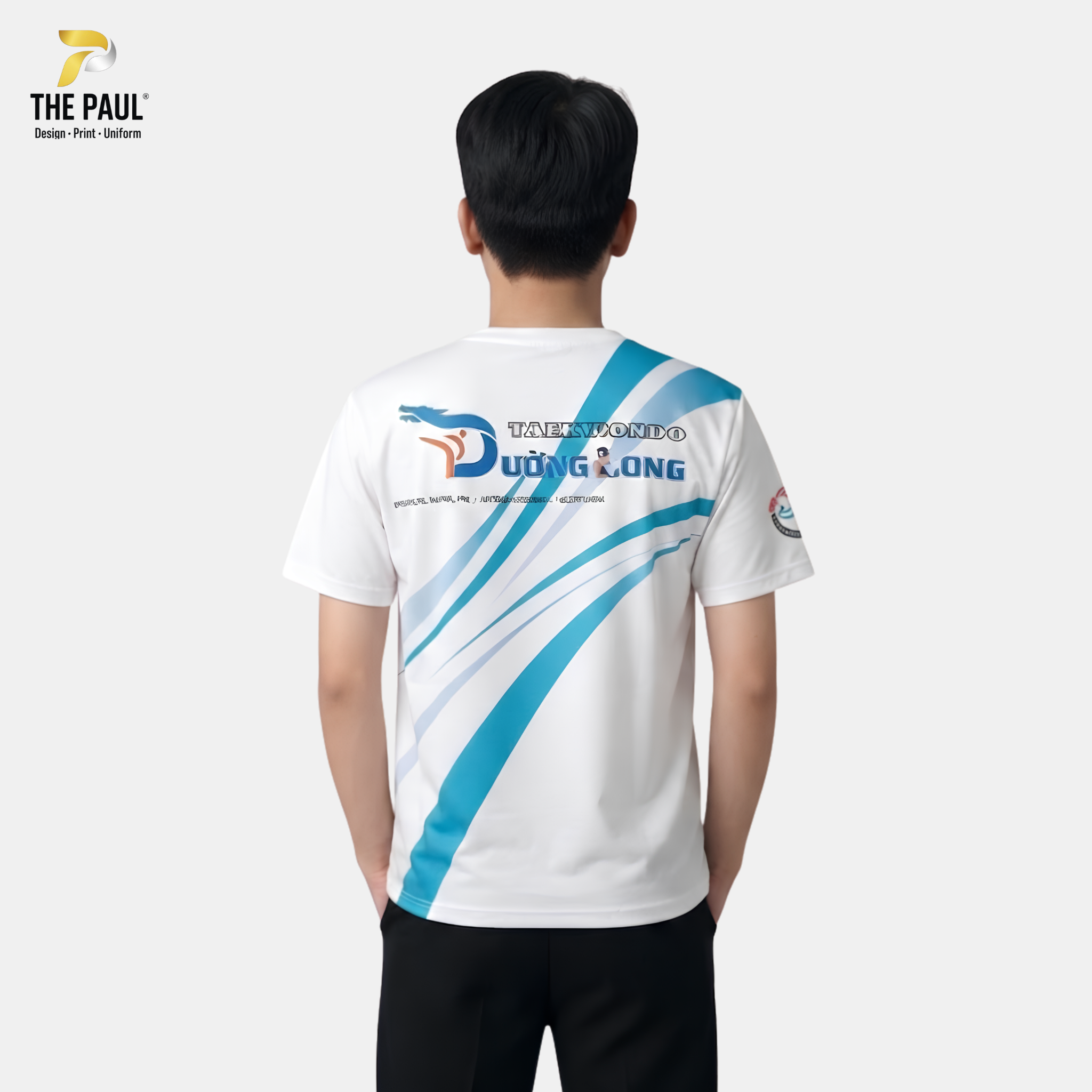  Áo thun cổ tròn Taekwondo Đường Long - Thể thao 45 