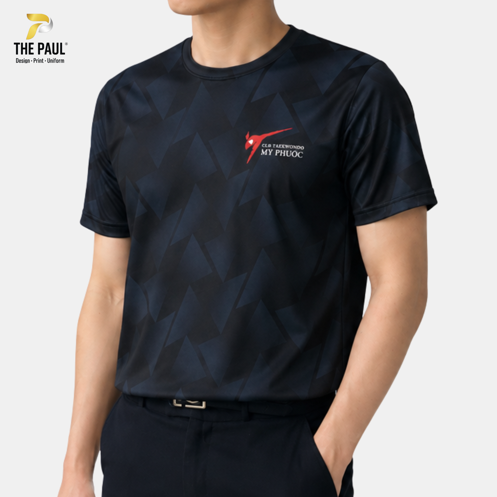  Áo thun cổ tròn chuyển nhiệt Taekwondo Mỹ Phước  - Thể thao 47 
