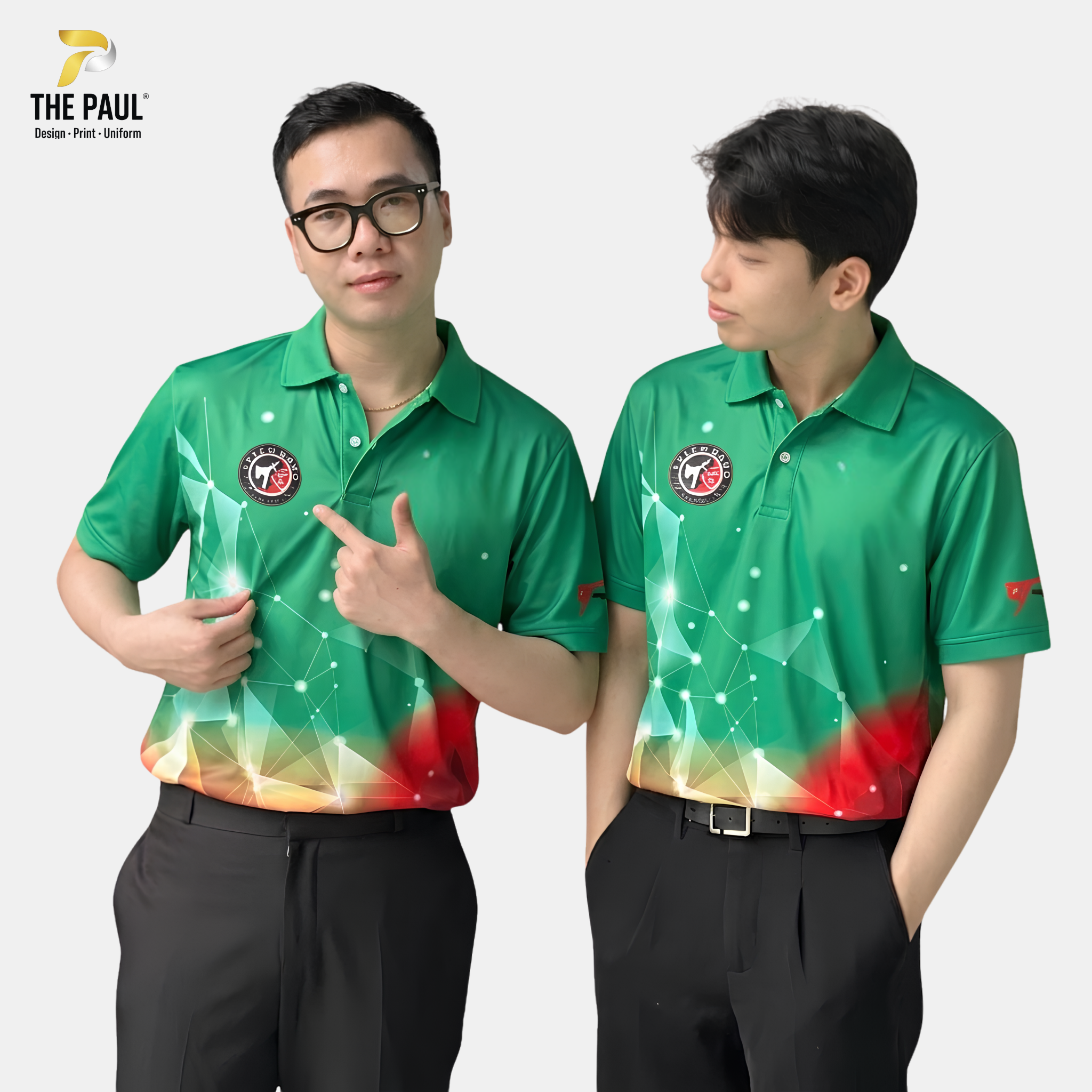  Áo thun polo chuyển nhiệt Taekwondo TP Tân Uyên -  Thể thao 24 