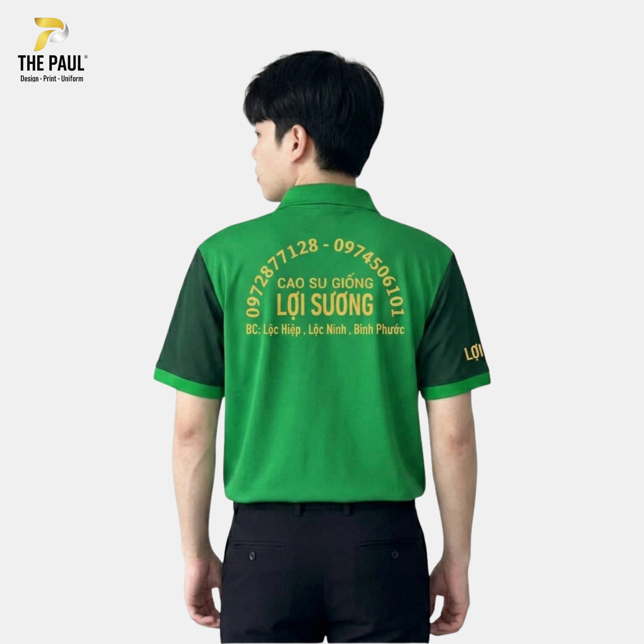  Áo thun polo cao su giống Lợi Sương - Đồng phục doanh nghiệp 16 