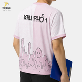  Áo thun cổ tròn chuyển nhiệt Khu phố 1 - Đồng phục đội, nhóm 