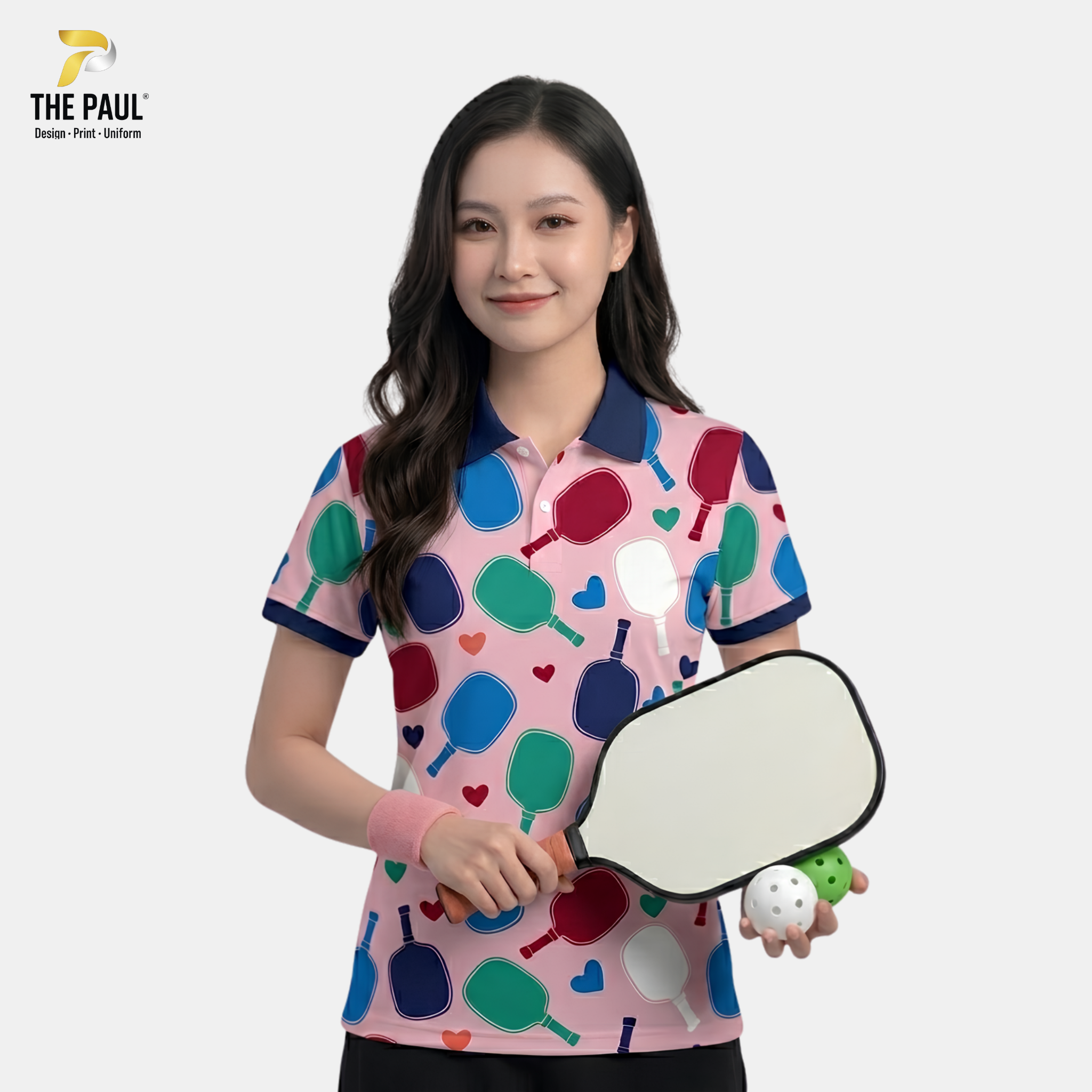  Áo thun polo Pickleball họa tiết - Thể Thao 12 