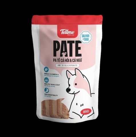 Tell me - Pate cho chó nhiều vị 85g