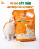 Ohmyboss- Cát đậu nành tự nhiên và cát sắn cho mèo 2,5kg