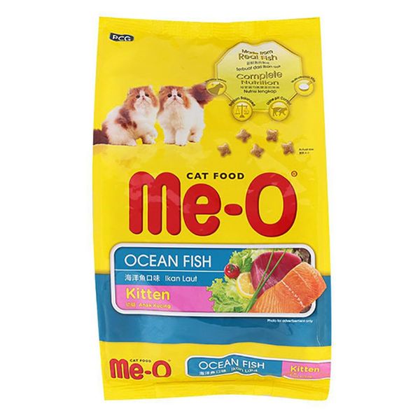 Me-o Hạt cho mèo con vị cá biển