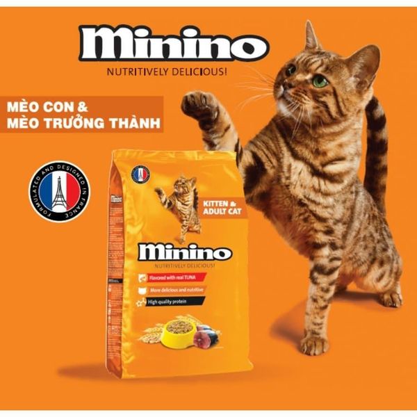 Minino Hạt mèo cho mọi lứa tuổi cá ngừ