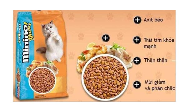 Minino Yum  Hạt cho mèo mọi lứa tuổi hải sản