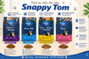 Snappy Tom - Hạt cho mèo nhiều vị 1,5kg